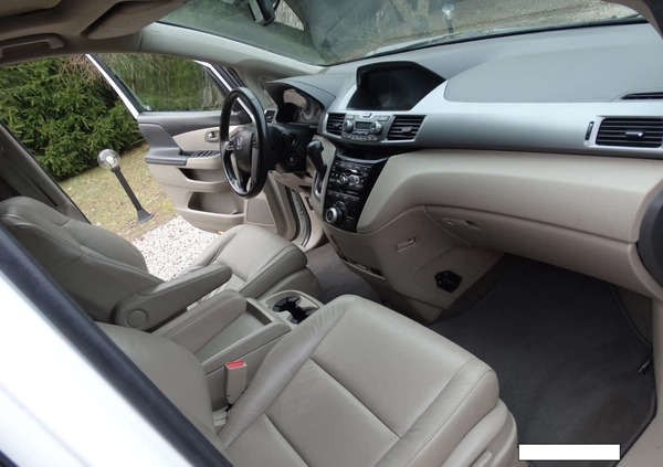 Honda Odyssey cena 59900 przebieg: 214000, rok produkcji 2012 z Siedlce małe 301